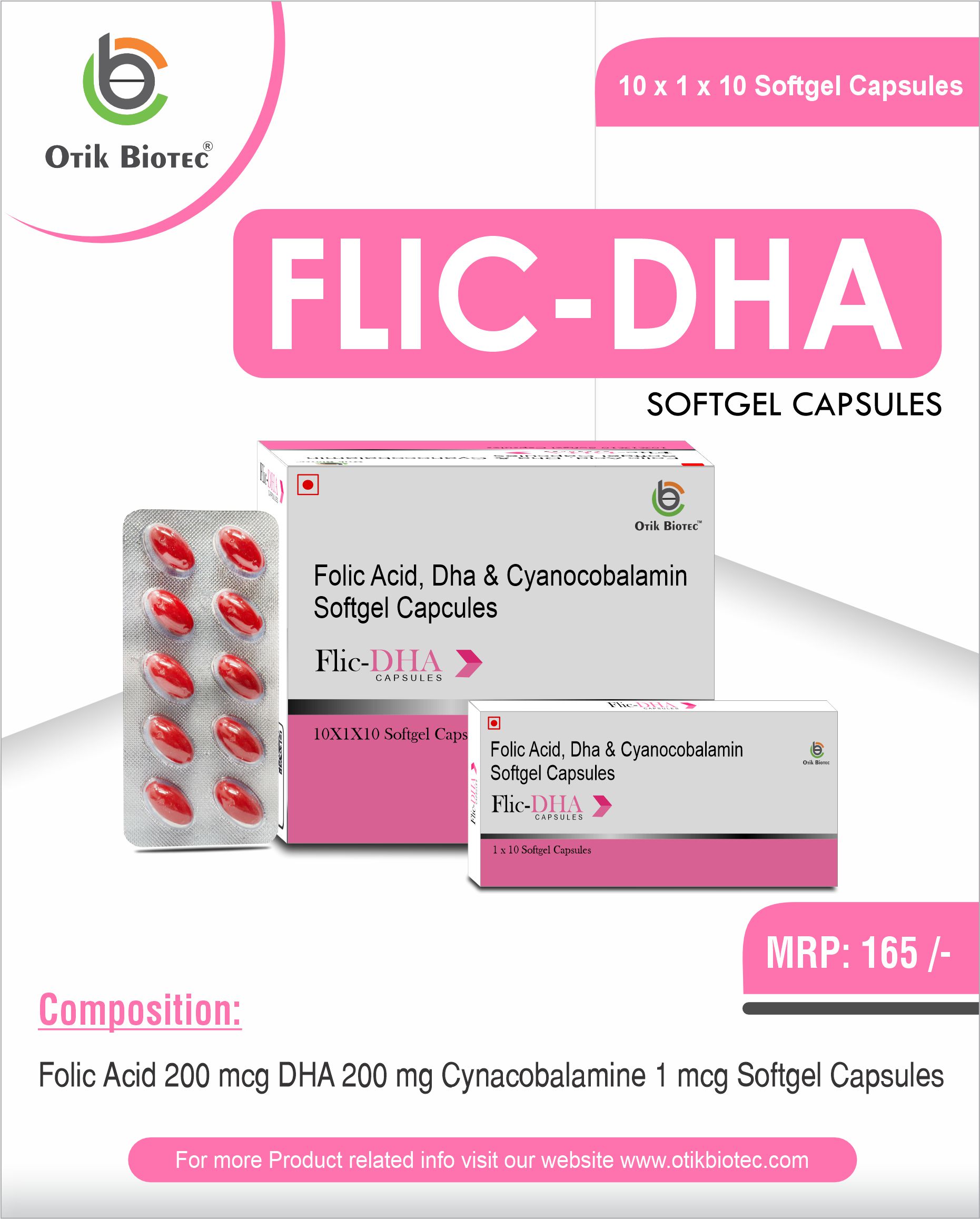 FLIC-DHA Softgel Capsules